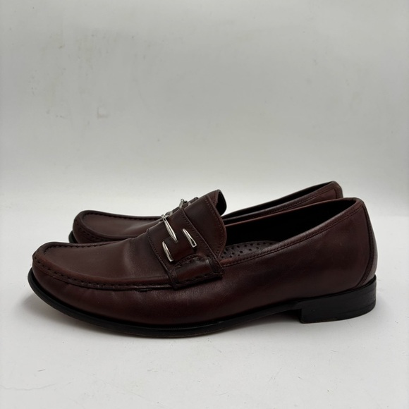 Cole Haan Men’s 9.5 Brown Leather Horsebit Ascot Slip On Loafers main image 8